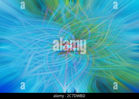 flower pattern fibres abstract background. Stock Photo