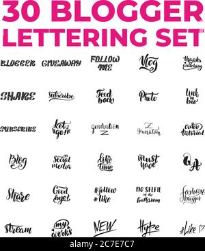 Vector calligraphy illustration isolated on white background. Stock Vector