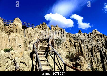 Valle de la Luna, Bolivia Stock Photo