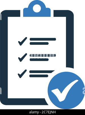 Tasks check, checklist icon. Beautiful design and fully editable vector ...
