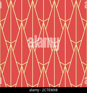 Seamless patterns with abstract ornament Stock Vector