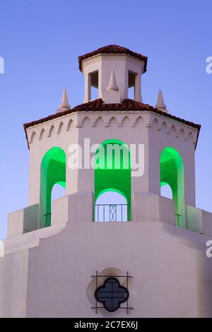 Historic Fox Theater in Riverside City, California, USA, North America Stock Photo