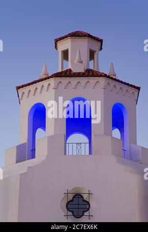 Historic Fox Theater in Riverside City, California, USA, North America Stock Photo