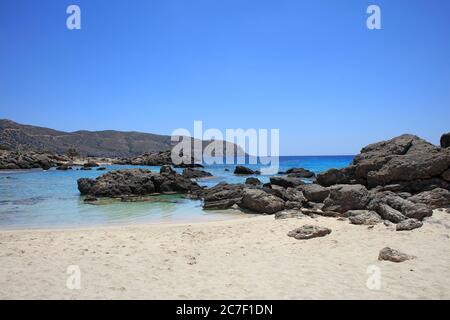 Kerdodasos beach crete private blue lagoon paradise red sand coast summer 2020 covid-19 holidays modern high quality prints