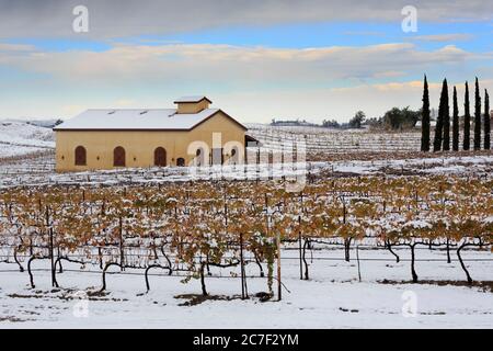 Danza Del Sol Winery, Temecula Valley, Southern California, USA Stock Photo