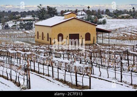 Danza Del Sol Winery, Temecula Valley, Southern California, USA Stock Photo