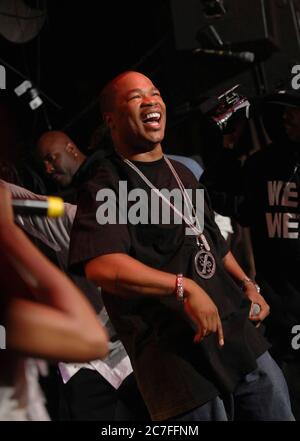 Rapper Xzibit performs at the Key Club on January 31, 2009 in West Hollywood, California. Credit: Jared Milgrim/The Photo Access Stock Photo