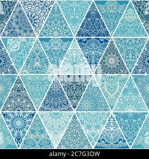 Seamless colorful patchwork. Vintage multicolor pattern in turkish style. Hand drawn background. Islam, Arabic, Indian, ottoman motifs. Vector Stock Vector