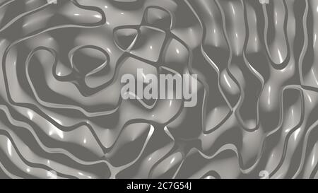 Plain 3D abstract background of monochromic Middle grey color with shadow and coloring suitable for adding various materials. east and aged Stock Photo