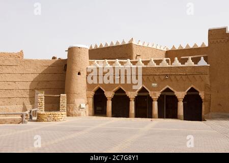 Shaqra, Saudi Arabia, February 16 2020: Shaqra is a traditional restored village made of clay bricks Stock Photo