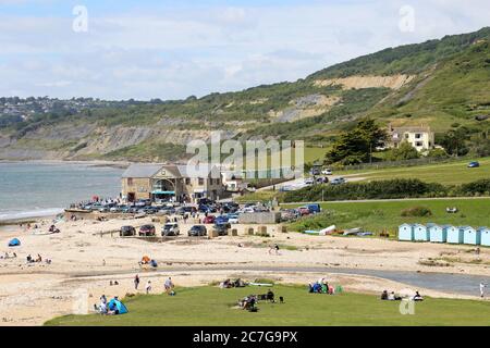 Charmouth Beach, near Lyme Regis, Dorset, England, Great Britain, United Kingdom, UK, Europe