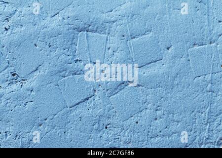 blue concrete wall texture background Stock Photo