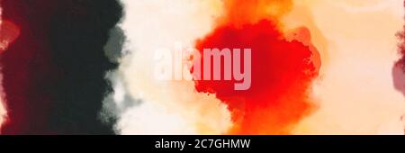 pastel orange, crimson and peach puff multi color background art ...