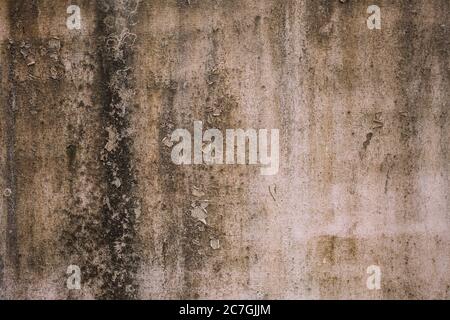 An old white weathered wall Stock Photo