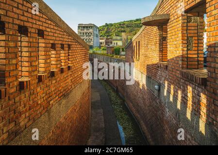 public bath of suao cold spring in yilan, taiwan Stock Photo