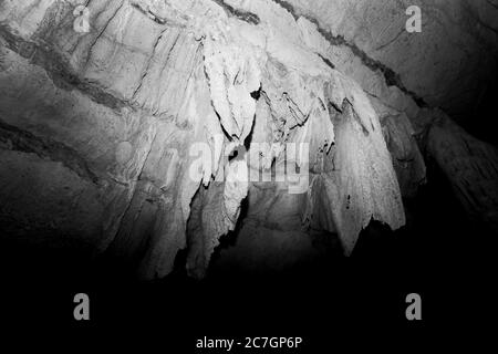 Ancient Bat cave in the Ankarana Special Reserve, Ankarana, Madagascar Stock Photo