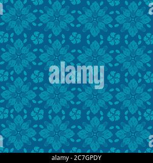 Pattern formed by vegetable, fruits and nuts like cabbage, long bean, banana and sunflower seed. Stock Vector