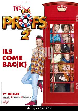 Les Profs 2 - Movie Poster 02 Stock Photo