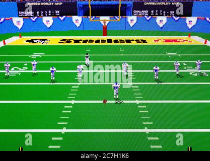 Madden '95 - Sega Genesis Mega Drive - Editorial use only Stock Photo -  Alamy