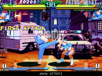 Street Fighter Collection - Sony Playstation 1 PS1 PSX - Editorial use only  Stock Photo - Alamy