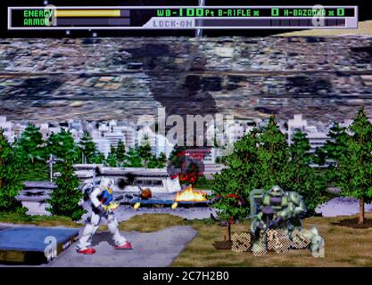 sega saturn gundam games