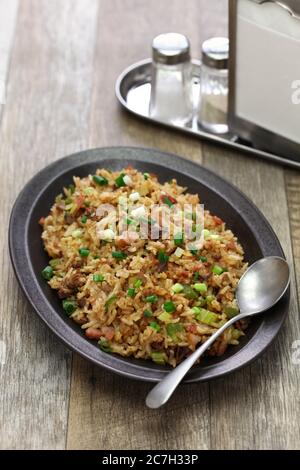 classic cajun dirty rice, southern food Stock Photo