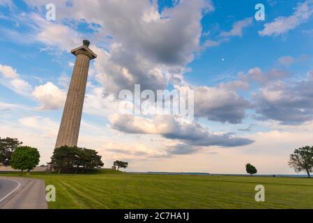 Beautiful shot of the Perry's Victory & International Peace Memorial Stock Photo