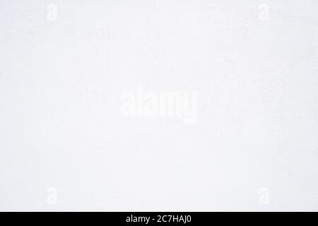 Textured White concrete background. Wall white painted Stock Photo