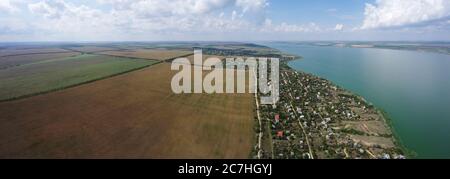 odessa ukraine countryside farm fields panorama Stock Photo