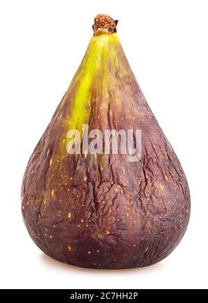 figs path isolated on white Stock Photo