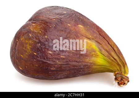 figs path isolated on white Stock Photo