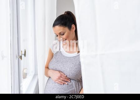 Pregnant girl next door
