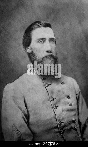 John Bell Hood - Confederate General Stock Photo - Alamy