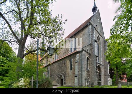 Klosterkirche, Riddagshausen, exterior shot, architecture, Braunschweig, Lower Saxony, Germany, Europe Stock Photo