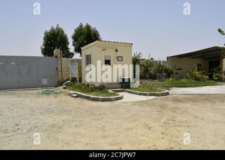 cabin house for labours : Muscat, Oman.  cabin.  cabin houses for labours. cabin Stock Photo