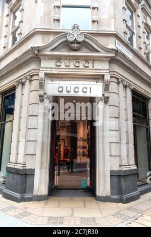 The Gucci Store In Old Bond Street, London, England Stock Photo - Alamy