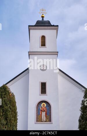 Petkovica Monastery, Serbian Orthodox female monastery dedicated to St. Petka (Saint Paraskeva) built in 16th century in the Srem region of Vojvodina Stock Photo