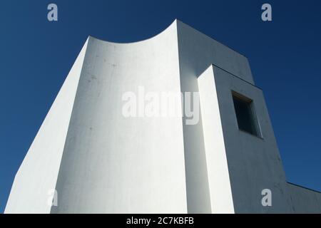 Marco de Canavezes, Portugal Santa Maria's Church by Siza Vieira Stock Photo