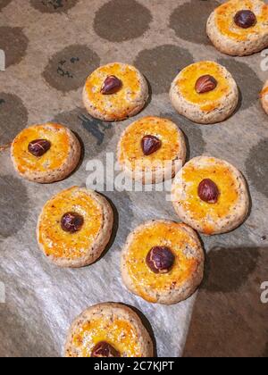 Baked goods, cookies, self-sufficiency, nutrition Stock Photo