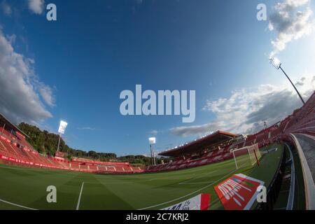 GIRONA, 17-07-2020. LaLiga Smartbank 2019/ 2020, date 41, Girona-Cadiz. Montilivi stadium general view Credit: Pro Shots/Alamy Live News Stock Photo