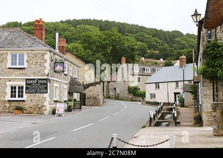Ship Inn, Church Street, Axmouth, Devon, England, Great Britain, United Kingdom, UK, Europe Stock Photo