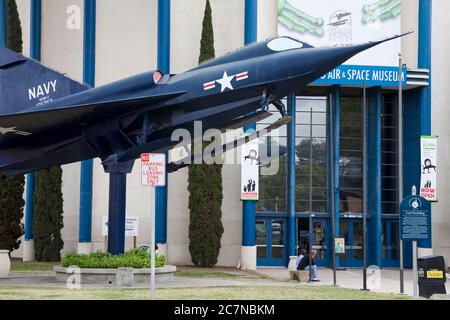 San Diego Air & Space Museum in Balboa Park, San Diego, California, USA Stock Photo