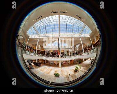 Las Vegas, JUL 14, 2020 - Interior view of the Galleria at Sunset Stock Photo