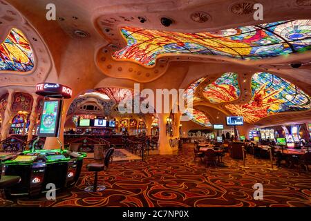 Las Vegas, JUL 14, 2020 - Interior view of the Galleria at Sunset Stock  Photo - Alamy