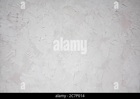 Textured background covered with decorative plaster Stock Photo