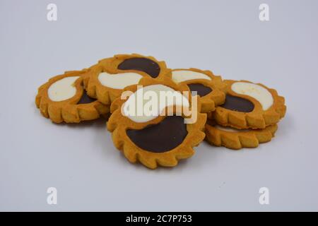 All photographs and images were taken against a white matte background using local food, vegetables and fruits from the local market and grocery store Stock Photo