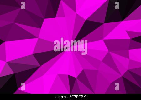 Low Poly Backgrounds with different Colors in Lower Bavaria Germany Stock Photo
