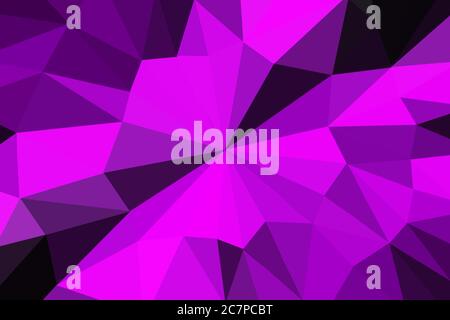 Low Poly Backgrounds with different Colors in Lower Bavaria Germany Stock Photo