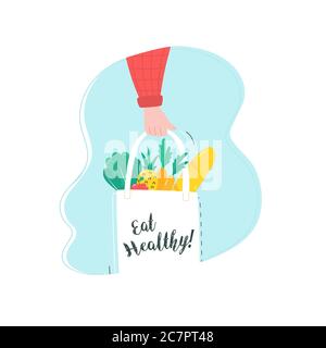 healthy food vector Stock Vector