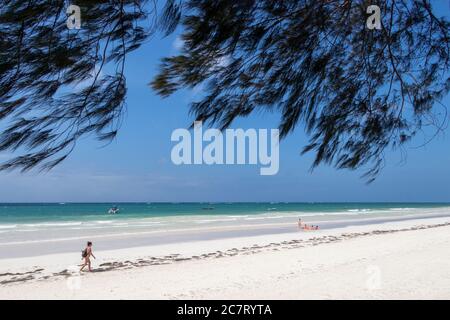 Diani Beach, Mombasa, Kenya Stock Photo